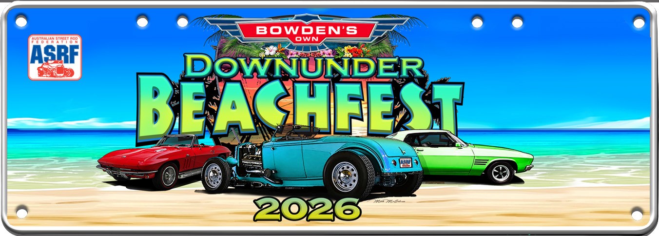 Beachfest Number Plate 2026
